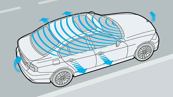 BMW anti-theft alarm system